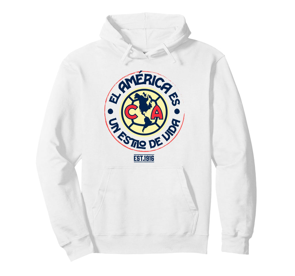 Club America Soccer Is Way Life Hoodie - Unique Graphic Unisex
