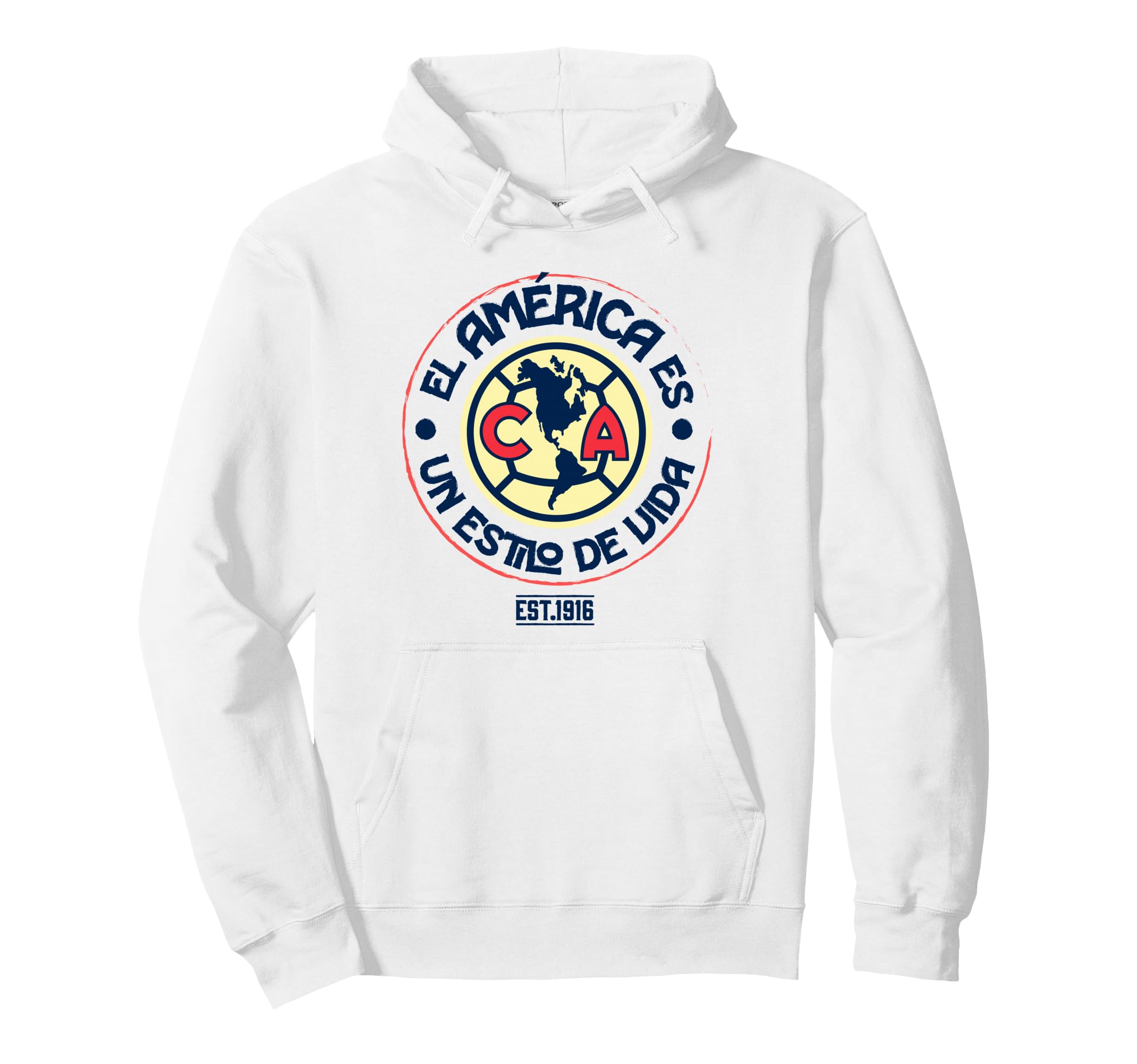 Club America Soccer Is Way Life Hoodie - Unique Graphic Unisex