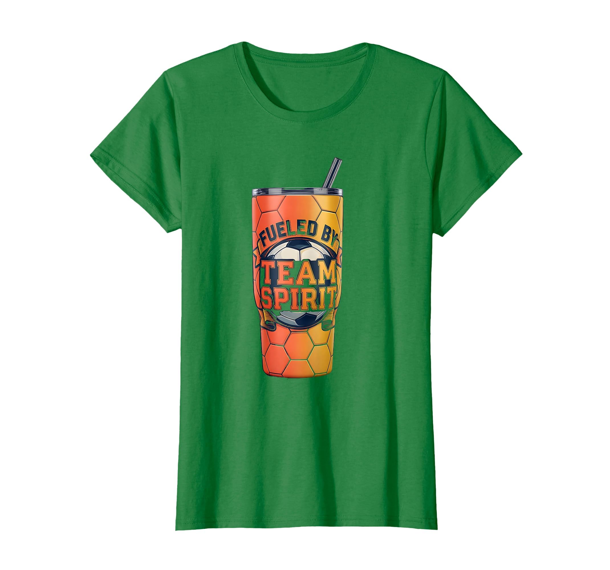 Fueled Team Spirit Soccer Mom T-Shirt - Trendy Graphic Men Women