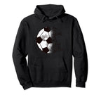 My Goal Is To Deny Yours Soccer Goalie Hoodie - Custom Art Print Unisex