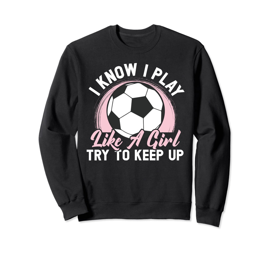Soccer Soccer Player Sweatshirt - Casual Everyday Wear Men Women