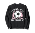 Soccer Soccer Player Sweatshirt - Casual Everyday Wear Men Women