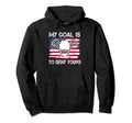 Lacrosse Goalie Lacrosse Player Lax Hoodie - Fun Novelty Design Unisex