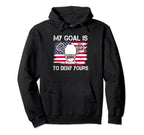 Lacrosse Goalie Lacrosse Player Lax Hoodie - Fun Novelty Design Unisex