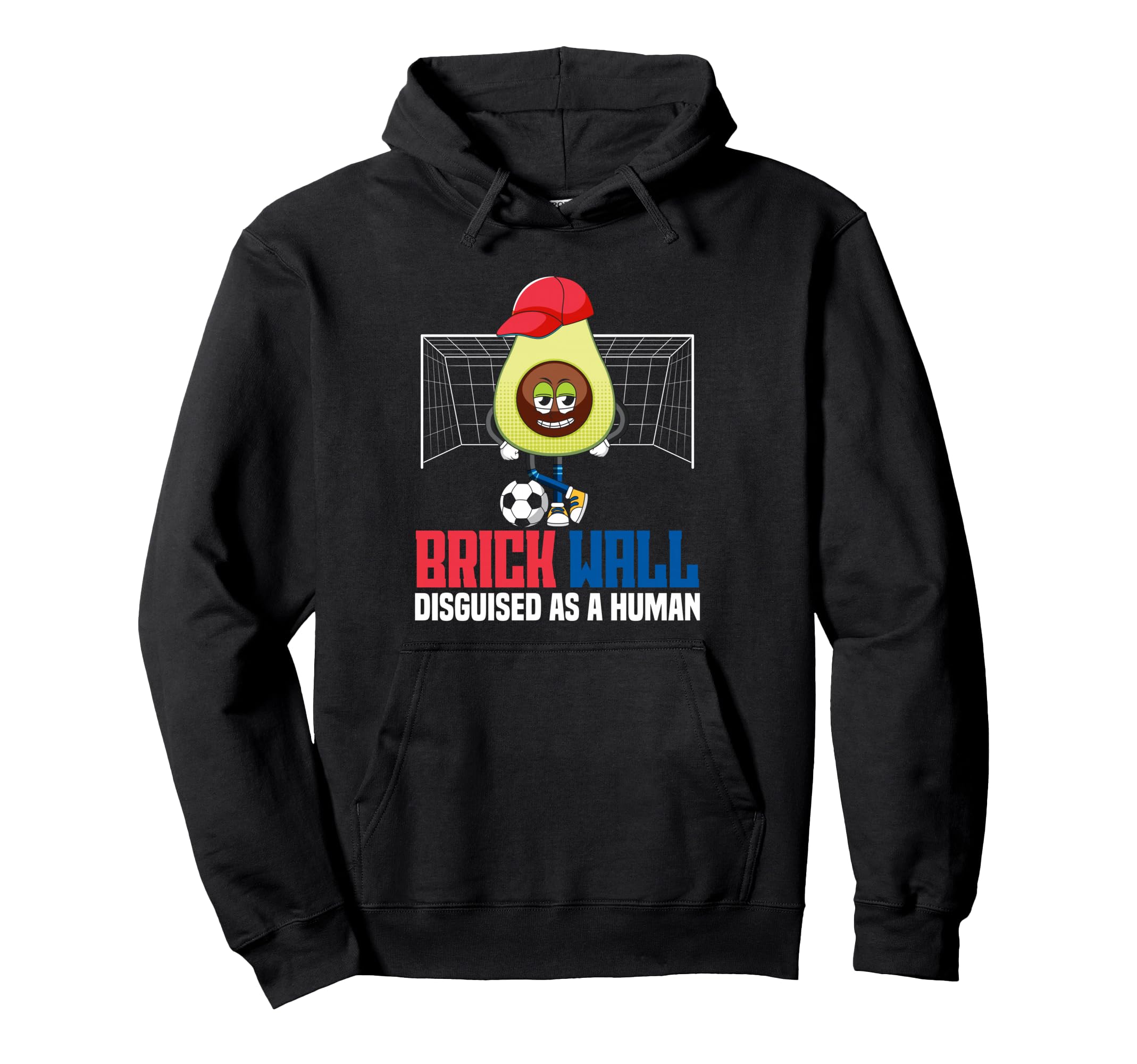 Goalkeeper Brick Wall Disguised As Hoodie - Aesthetic Graphic Men Women