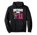 11Th Birthday Soccer Dabbing 11 Years Old Hoodie - Novelty Apparel Unisex