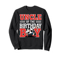 Uncle Birthday Soccer Dab Sweatshirt - Minimalist Print for Adults