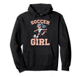Soccer Kicking Ball Goalie Soccer Hoodie - Custom Art Print for Adults
