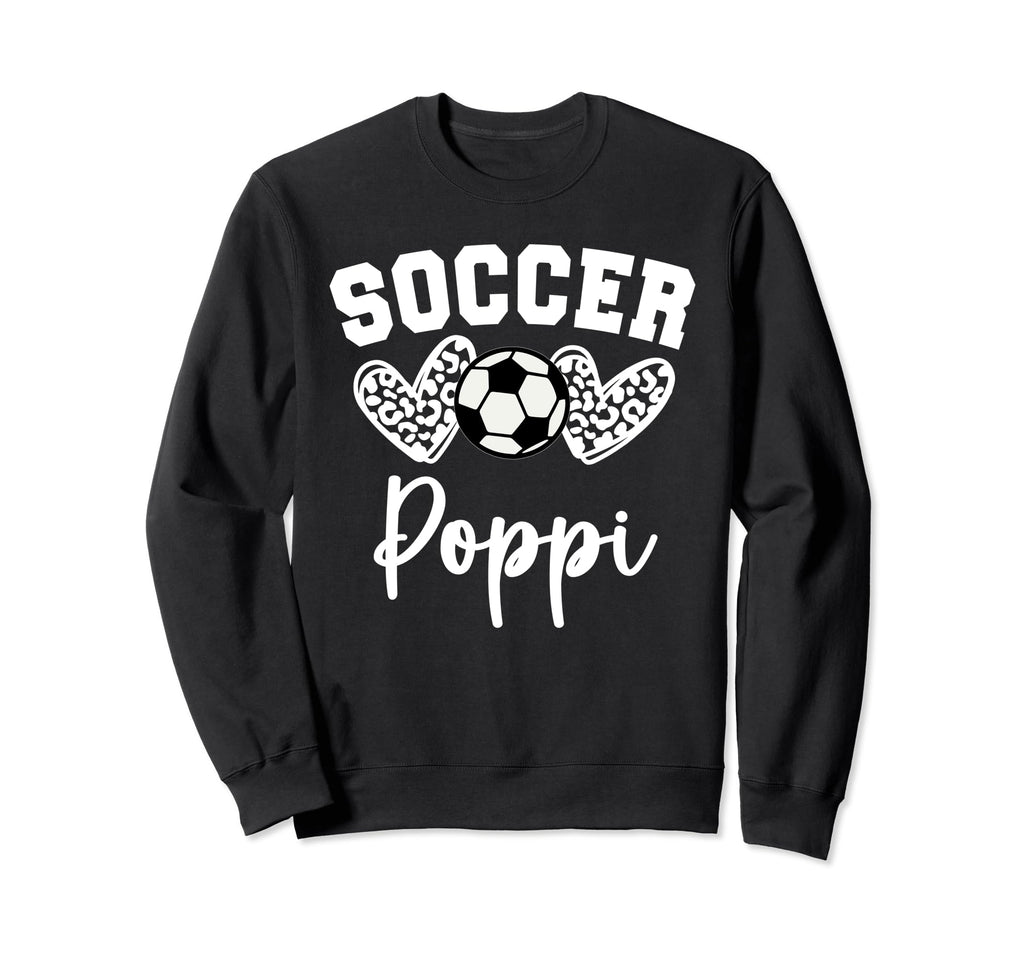 Soccer Poppi Matching Family Soccer Sweatshirt - Fun Novelty Design Unisex
