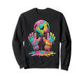 Soccer Goalie Funny Goalkeeper Drip Sweatshirt - Graphic Print for Adults