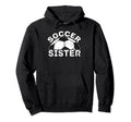 Soccer Sister Hoodie - Minimalist Print Men Women
