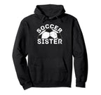 Soccer Sister Hoodie - Minimalist Print Men Women