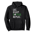 Eat Sleep Soccer Repeat Sport Hoodie - Trendy Graphic Unisex