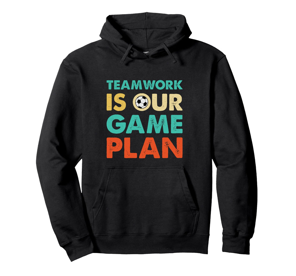 Teamwork Is Our Game Plan Hoodie - Custom Art Print for Adults