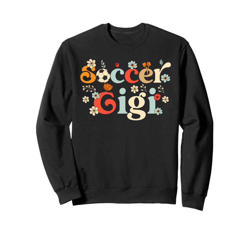 Soccer Gigi Wildflower Mothers Day Sweatshirt - Graphic Print Men Women