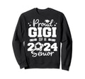 Proud Gigi 2024 Senior Funny Soccer Sweatshirt - Streetwear Style Unisex