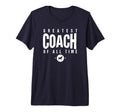 Greatest Coach All Time Coach T-Shirt - Casual Everyday Wear for Adults