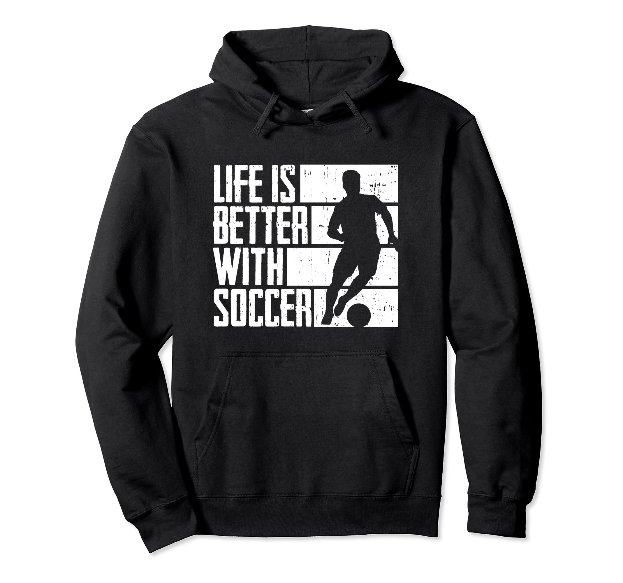Funny Better Soccer Hoodie - Unique Graphic Unisex