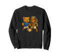 Egyptian Pharaoh King Tut Play Soccer Sweatshirt - Graphic Print Unisex