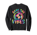 Game Day Vibes Soccer Soccer Sweatshirt - Casual Everyday Wear for Adults