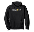 Eat Sleep Soccer Repeat Fun Soccer Lovers Hoodie - Graphic Print Unisex