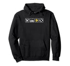 Eat Sleep Soccer Repeat Fun Soccer Lovers Hoodie - Graphic Print Unisex