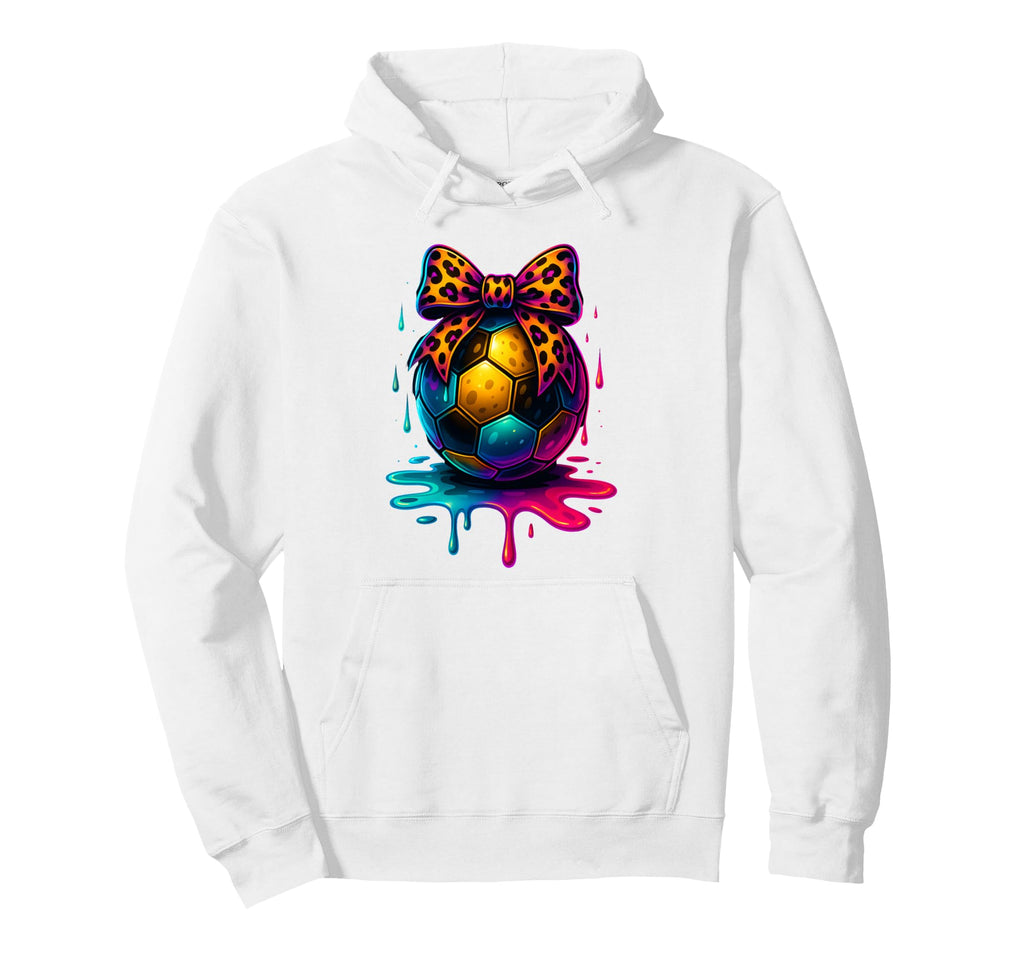 Soccer Coquette Bow Soccer Mom Sister Hoodie - Aesthetic Graphic Men Women