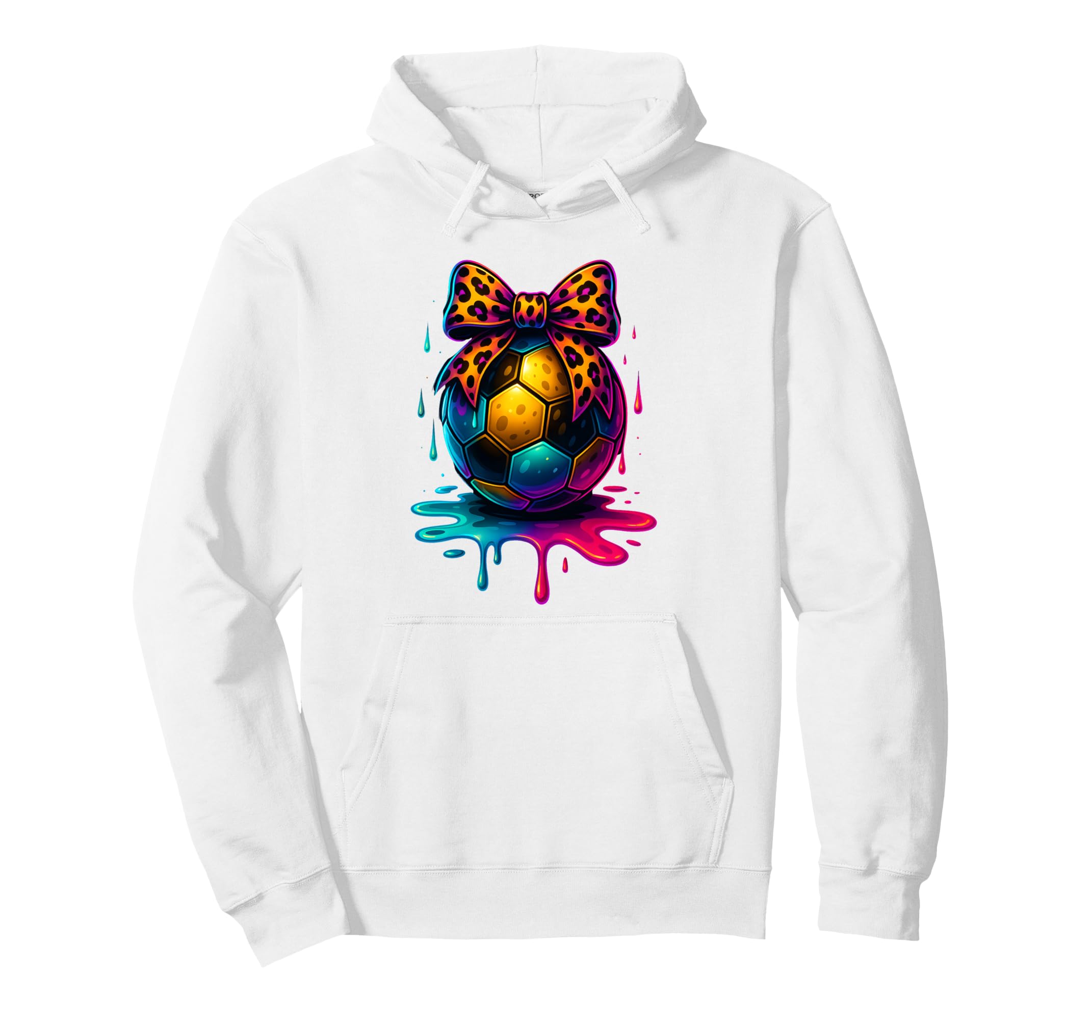 Soccer Coquette Bow Soccer Mom Sister Hoodie - Aesthetic Graphic Men Women