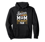 Soccer Mom Football Mothers Day Hoodie - Streetwear Style Unisex