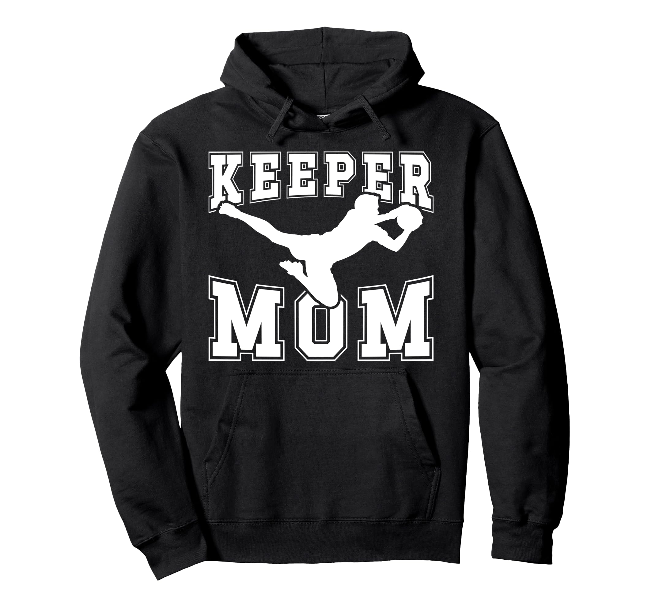 Soccer Keeper Mom Soccer Goalie Hoodie - Aesthetic Graphic for Adults