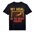Soccer Goalie Art Gag Soccer Player T-Shirt - Custom Art Print Unisex