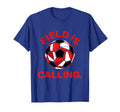 Field Is Calling Soccer Ball T-Shirt - Fun Novelty Design Men Women