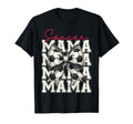 Soccer Mama Funny Coquette Bow Mom T-Shirt - Fun Novelty Design for Adults