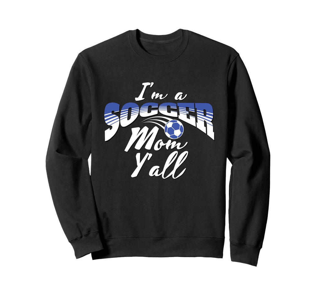 Mom Soccer Lover Soccer Mom Gift Sweatshirt - Fun Novelty Design Unisex
