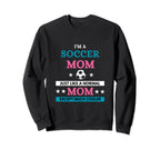Soccer Mom Sweatshirt - Graphic Print for Adults