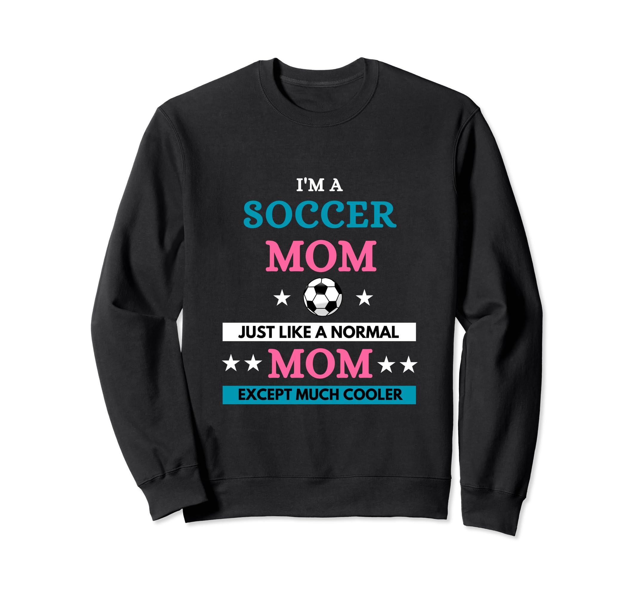 Soccer Mom Sweatshirt - Graphic Print for Adults