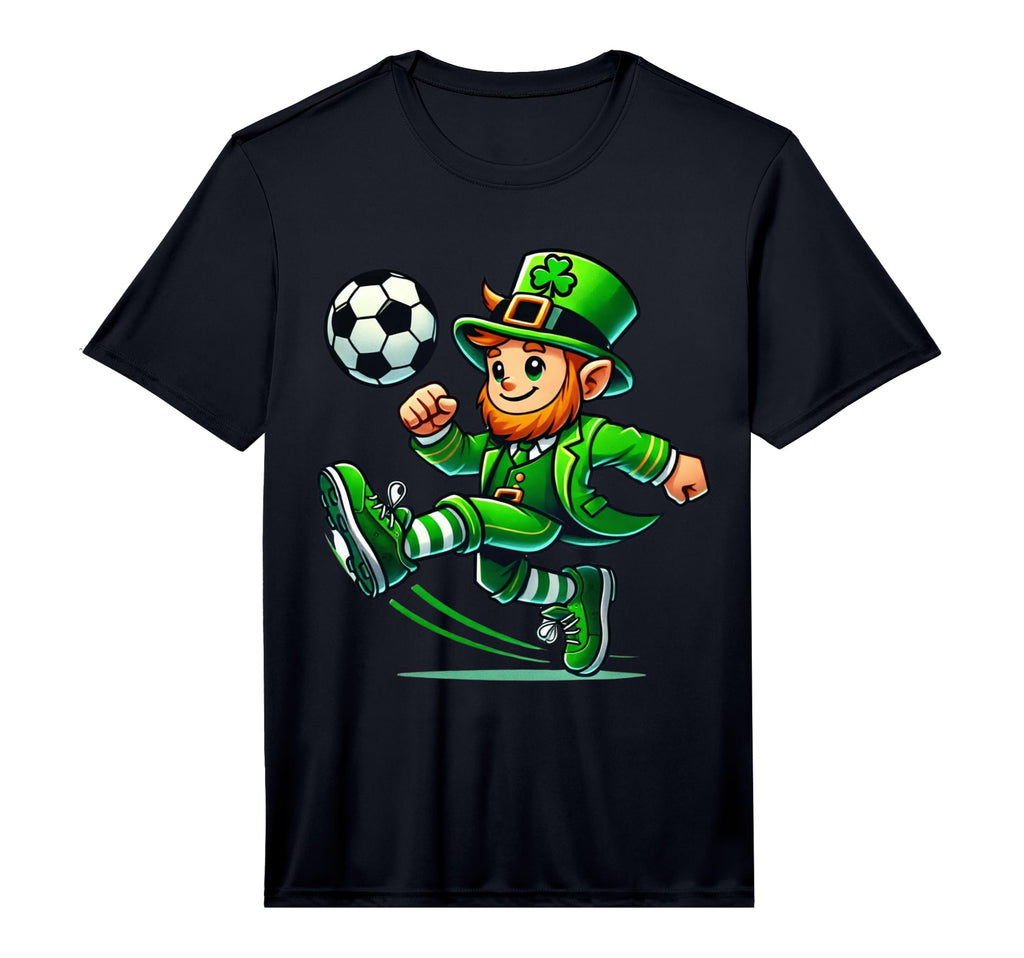 Leprechaun Soccer St Patricks Day T-Shirt - Unique Graphic for Adults