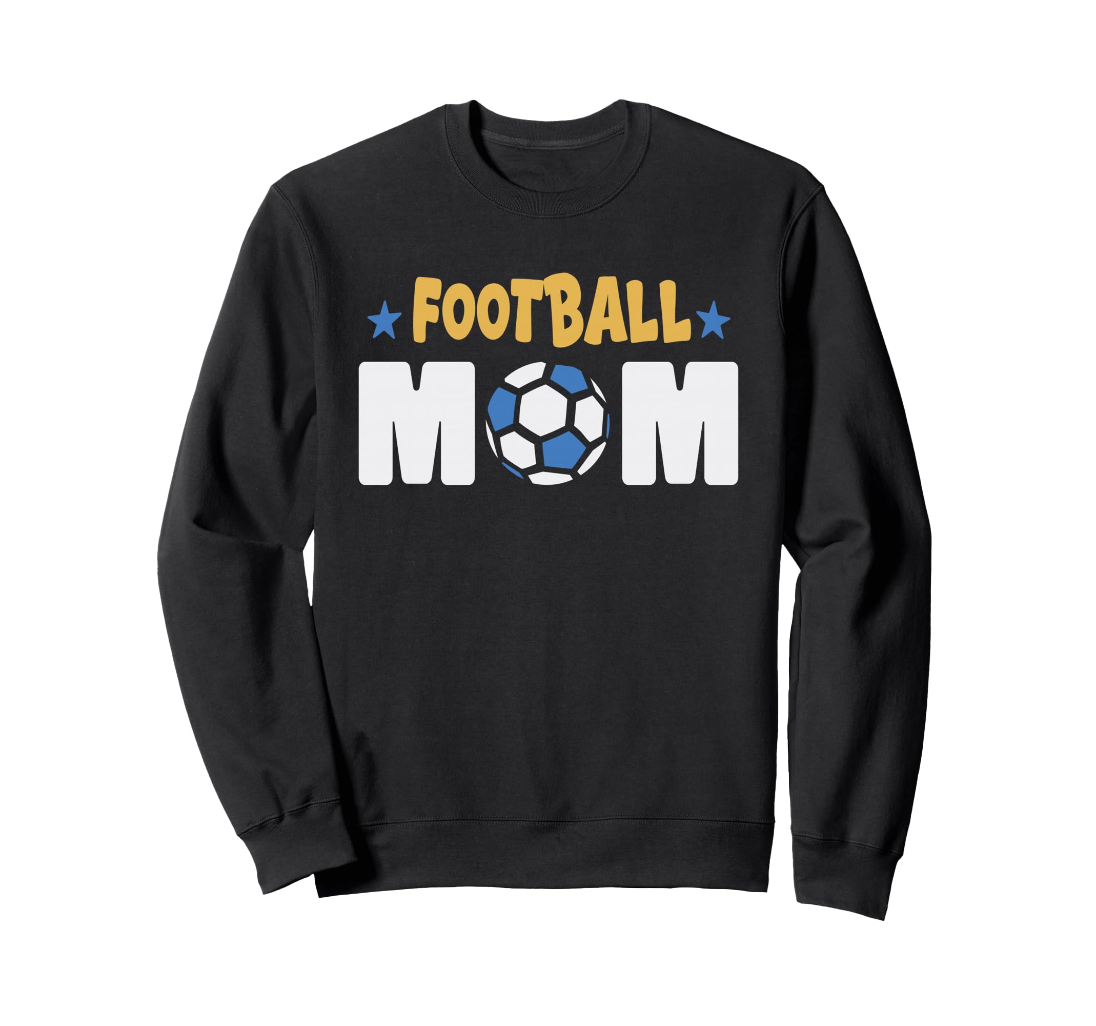 Football Mom Soccer Game Day Gift Proud Sweatshirt - Graphic Print Unisex