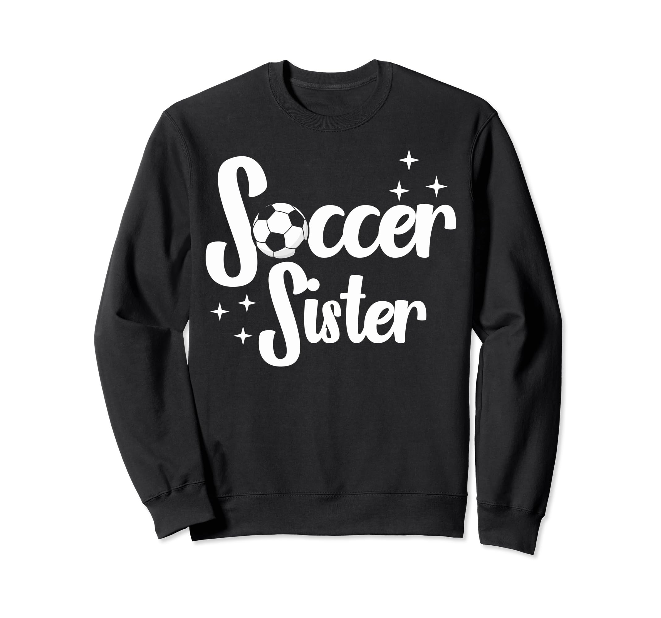 Soccer Family Sister Soccer Players Sweatshirt - Minimalist Print Unisex