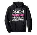 Funny Soccer Goalie Grandma Hoodie - Casual Everyday Wear for Adults