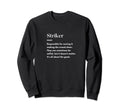 Soccer Striker Definition Futbol Sweatshirt - Custom Art Print Men Women