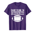 Im Not Yelling Im Coaching American T-Shirt - Unique Graphic Unisex