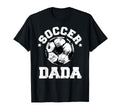 Soccer Dada Soccer Ball Distressed T-Shirt - Novelty Apparel for Adults