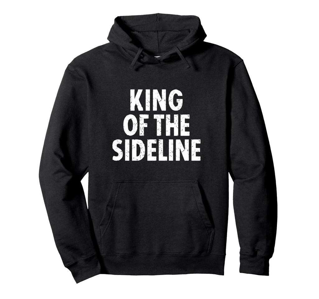 Soccer Dad King Sideline Funny Hoodie - Custom Art Print for Adults