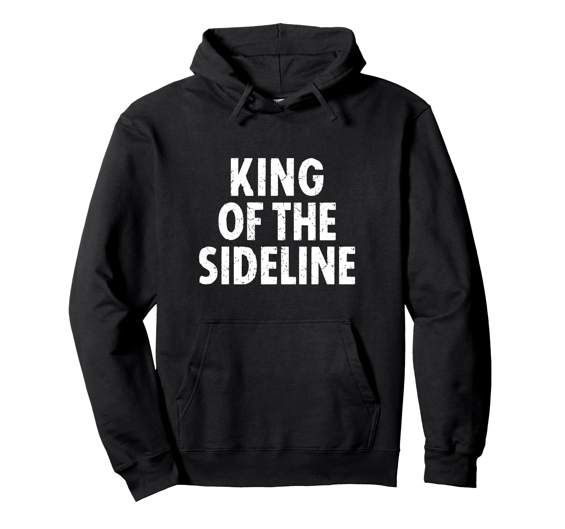 Soccer Dad King Sideline Funny Hoodie - Custom Art Print for Adults