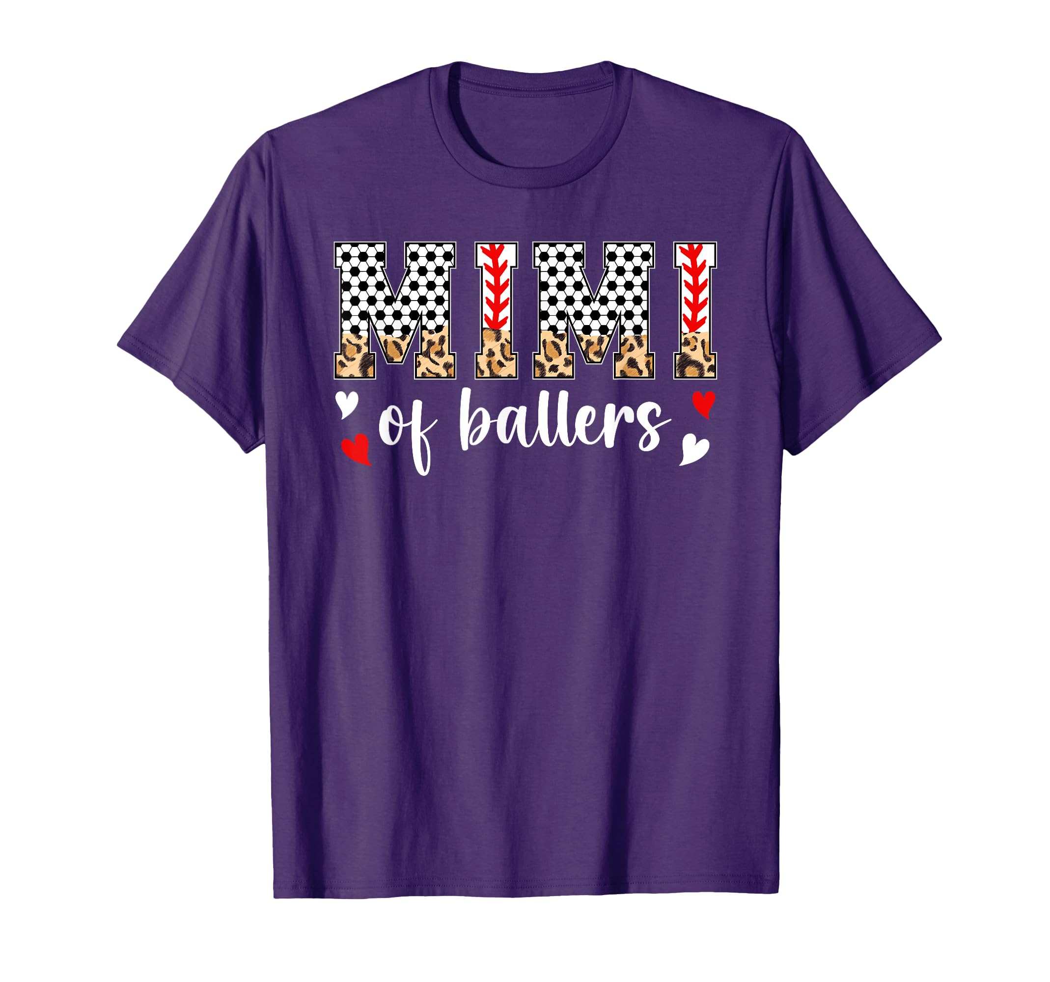 Mimi Ballers Baseball Soccer Mimi T-Shirt - Minimalist Print Men Women