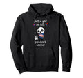 Panda Bear Soccer Panda Bear Soccer Hoodie - Novelty Apparel Men Women
