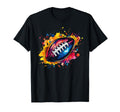 Football Game Day Player And Fan T-Shirt - Aesthetic Graphic Unisex