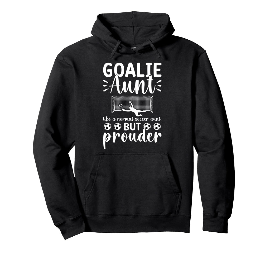 Soccer Goalie Aunt Soccer Keeper Aunt Hoodie - Minimalist Print Unisex