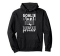 Soccer Goalie Aunt Soccer Keeper Aunt Hoodie - Minimalist Print Unisex